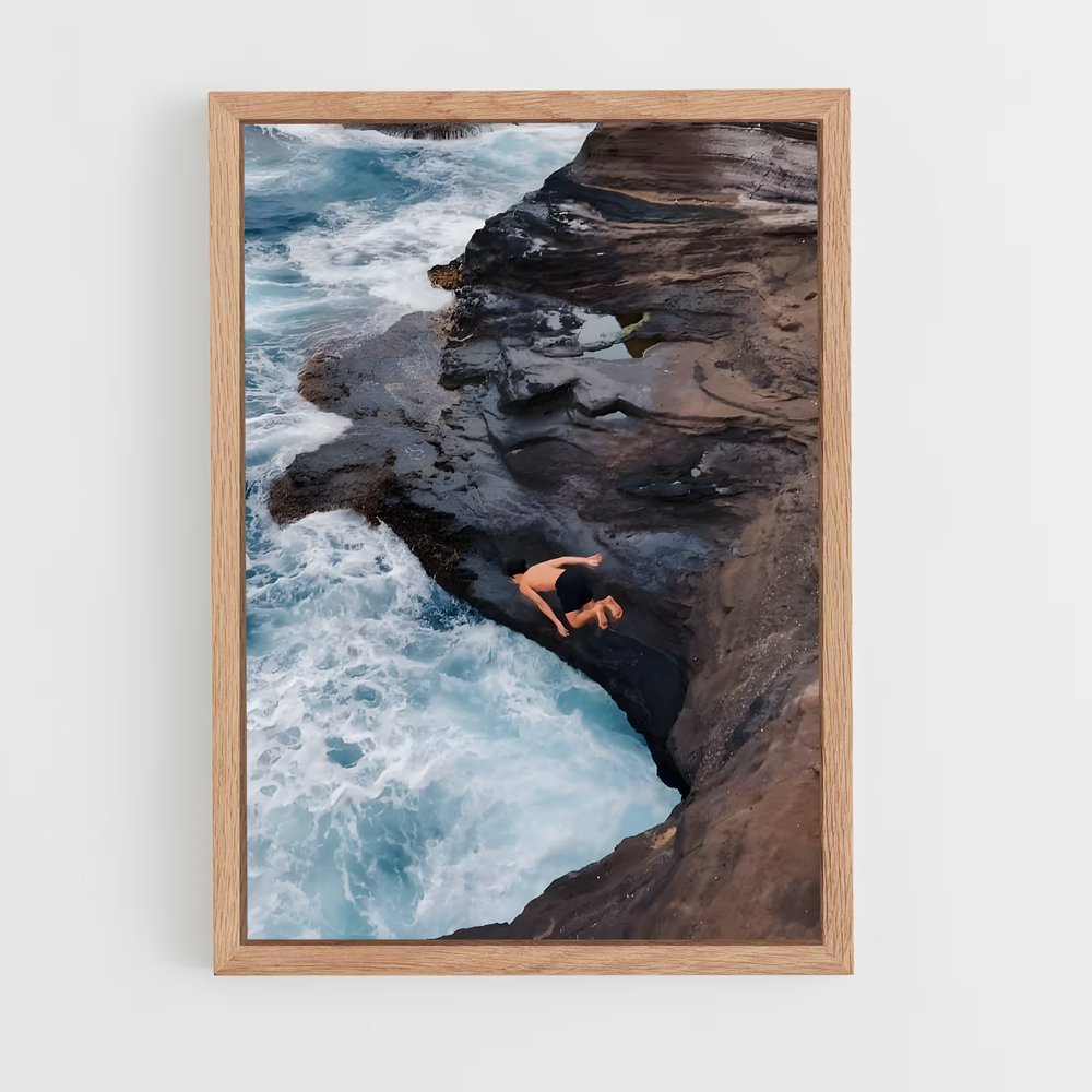 Poster Saut de Falaises – affiche Plongeon de falaise (vue 4)